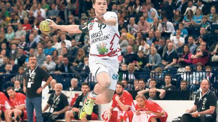 Auf dem Sprung zum Superstar. Paul Drux, 19 Jahre und bereits Nationalspieler.