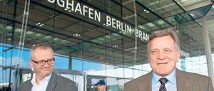 Siegerpose. BER-Chef Mehdorn sieht seine Linie bestätigt.