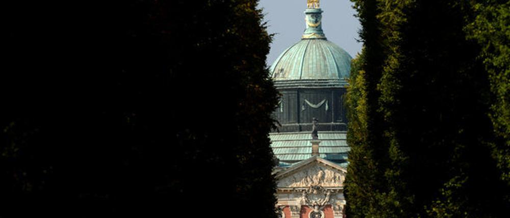 Das Neue Palais in Potsdam.