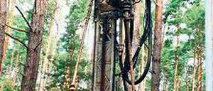 Vorstoß. Im August wurde mit den Probebohrungen begonnen.