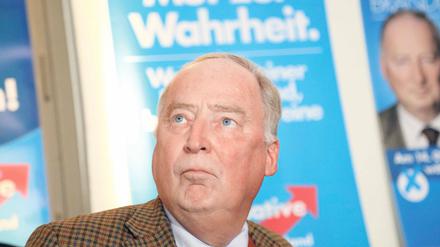 Verzettelt. Alexander Gauland sortiert schon zum Start seine Fraktion neu – und zeigt sich menschlich enttäuscht.