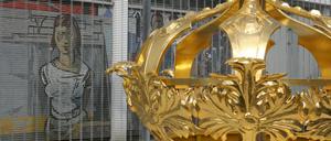 Wird es durch die Garnisonkirche verdrängt? Das Mosaik am heutigen Rechenzentrum in der Breiten Straße ist inzwischen ebenfalls historisch.