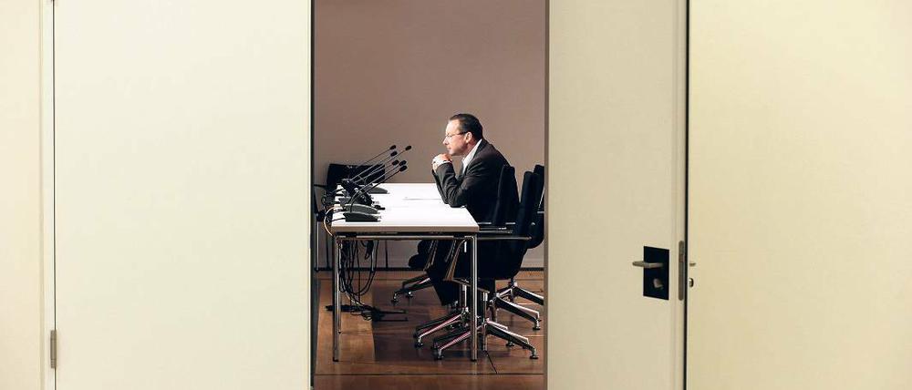 Die Tür steht offen. Die Brandenburger SPD – hier der neue Fraktionsvorsitzende im Landtag, Klaus Ness – kann sich den Koalitionspartner aussuchen.