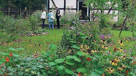Im Jahr 1735 wurde das Landarbeiterhaus am Ortsrand von Ferch gebaut. Sybille und Norbert Seidel weckten es vor Jahren aus seinem Dornröschenschlaf.