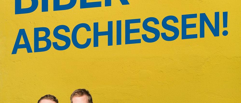 Spaßwahlkampf mit Bibern.