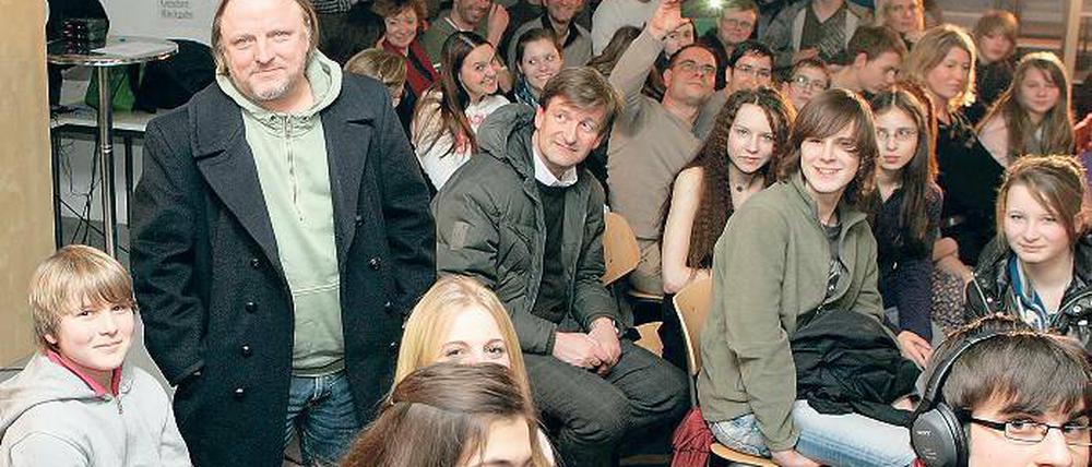 Prominenz in der Schule. Auch Schauspieler Axel Prahl war am Gymnasium.