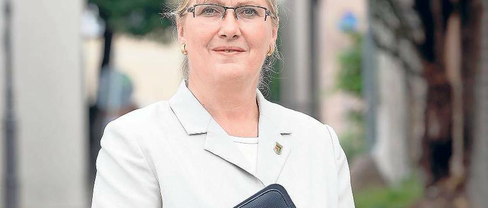 Erfahrung im Amt. Manuela Saß vertrat bereits Bürgermeister Werner Große für ein Jahr. Jetzt will sie für acht Jahre an die Rathausspitze.