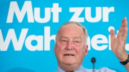 AfD-Chef Alexander Gauland.