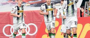 Der Champion geht voran. Christoph Kramer (rechts) kam gegen Stuttgart beim 0:1 aufs Feld und erzielte in letzter Minute den Ausgleich für Borussia Mönchengladbach.