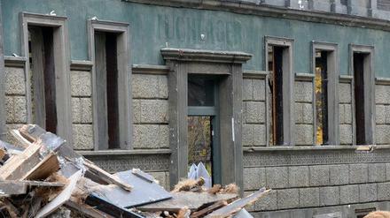 Aus alt wird neu: Nicht nur an der Kulisse der Berliner Straße.