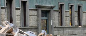Aus alt wird neu: Nicht nur an der Kulisse der Berliner Straße.