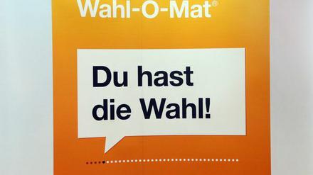 Gibt es auch mobil: Der Wahl-O-Mat.