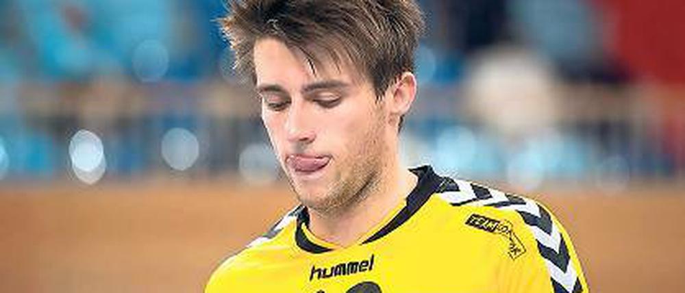 Matthias Frank hatte gegen den Bergischen HC kaum etwas zu halten.