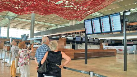 Klein, aber fein. Zumindest fotogen scheint der neue Flughafen zu sein. Das fanden vor Kurzem wenigstens die Besucher des BER-Konzerts. Aber ist er auch groß genug?