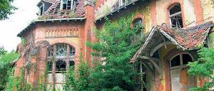 Verfall. Letzte Chance für die Heilstätten könnte ein Künstlerprojekt sein.