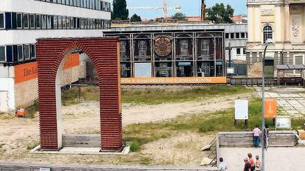 Streitfall Garnisonkirche: In der Breiten Straße soll der 1968 gesprengte Barockbau wiedererrichtet werden. Die Debatte darüber hält unvermindert an.