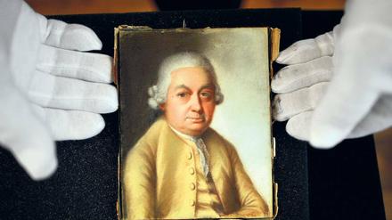Dienstsitz Potsdam. Carl Philipp Emanuel Bach, hier zu sehen auf einem Portrait aus dem Jahr 1773. Das Pastellbildnis, gemalt von seinem Vetter Johann Philipp Bach, gehört zu den hochkarätigen Sammlungsstücken des Bach-Archivs Leipzig.