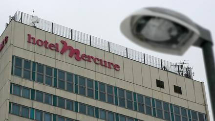 Das Hotel Mercure.