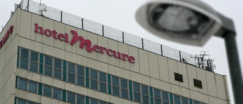 Das Hotel Mercure.
