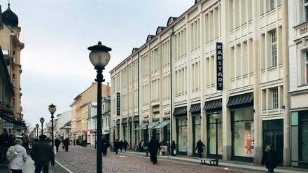 Das Karstadt-Kaufhaus in Potsdam.