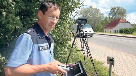 Mobile Kontrolle. Die beiden beweglichen Blitzer ertappten 13 000 Autofahrer.