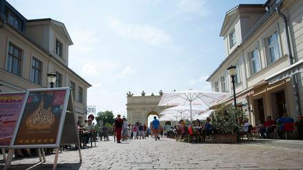 Die Brandenburger Straße.