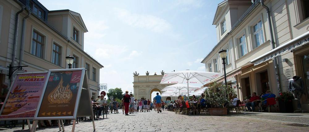 Die Brandenburger Straße.