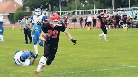Max Martens Touchdown in der ersten Minute brachte die Royals am Sonntag auf die Siegesstraße.