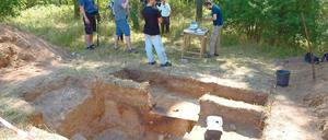 Lange letzte Ruhe. 8 000 Jahre lang lag hier eine Frau begraben.