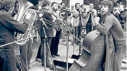 Aus der Ausstellung hinter dem Konzert: Free-Jazz-Szene in der DDR