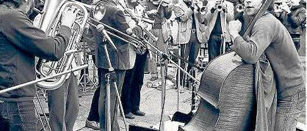 Aus der Ausstellung hinter dem Konzert: Free-Jazz-Szene in der DDR