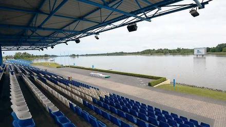 Modern und fit für Olympische Spiele ist die Regattastrecke am Beetzssee.