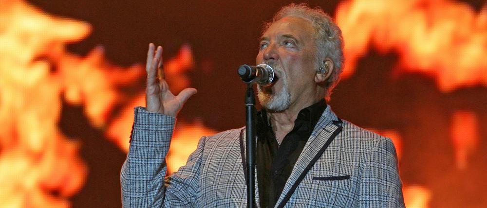 Gut drauf für sein Alter: Tom Jones