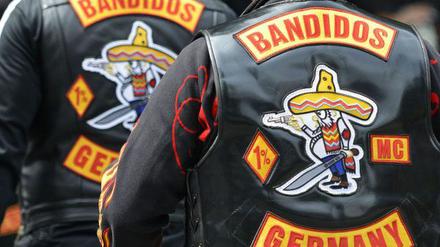 Erkennungszeichen der Bandidos.