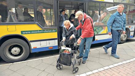 Behindertengerecht. Die neuen Busse sollen leichter zugänglich sein.