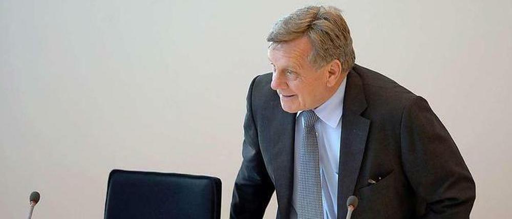 Flughafenchef Mehdorn will ausbauen.