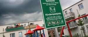Kein Witz: Ein Spielplatz nur für bestimmte Kinder.