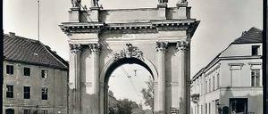 Heute nicht mehr da. Das Berliner Tor in Potsdam.