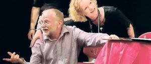 Auf der Bühne. Geprobt wird schon lange für das Musical-Liebesdrama.