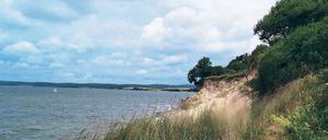 Ruhe vor dem Sturm. In den vergangenen Tagen gab es auf Rügen Windstärken von fünf bis sechs Beaufort, die Wellen erreichten anderthalb Meter.