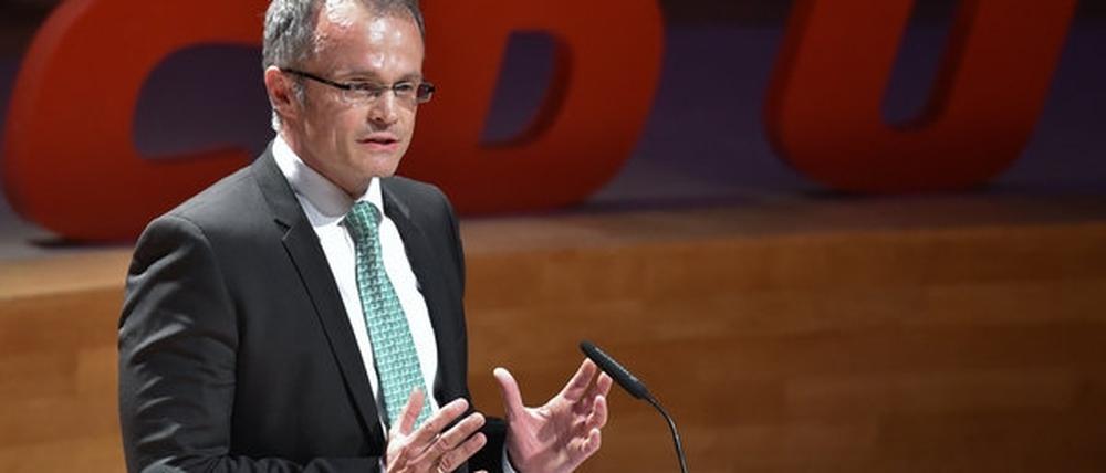 Brandenburgs CDU-Spitzenkandidat für die Landtagswahl im Herbst: Michael Schierack.