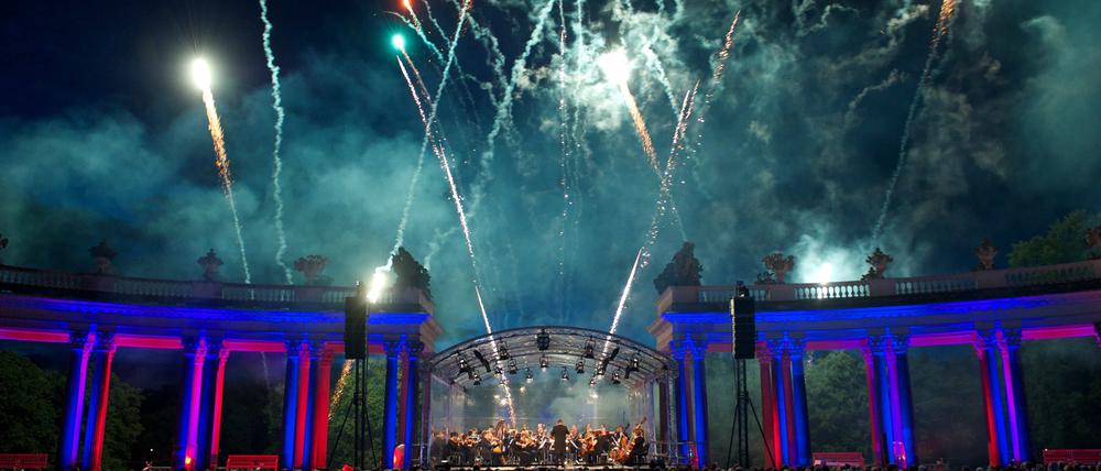 Das fulminante Ende gehört dazu: Die Musikfestspiele Potsdam Sanssouci.