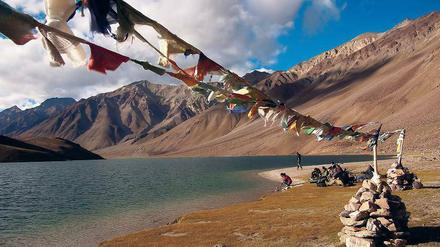 Auf dem Dach der Welt. Potsdamer Klimaforscher der Universität hatten im Himalaya ihr Forschungscamp aufgeschlagen.