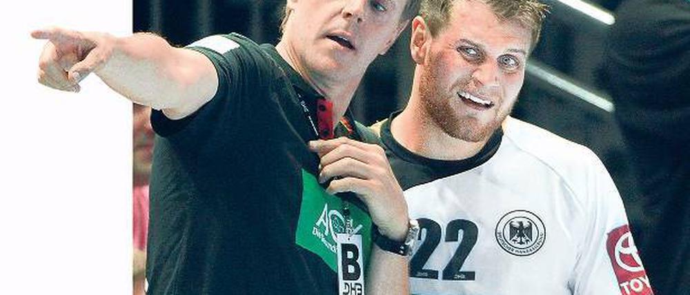 Er trägt die Hoffnung. Bundestrainer Heuberger setzt auf Rückkehrer Kraus.