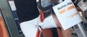 Damals noch beim WSV: Oliver-Tom vor vier Jahren beim Krafttraining.