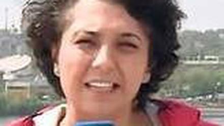 Auf Abstand. Golineh Atai berichtet vorerst aus Dnepropetrovsk.