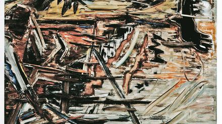 Das Werk "Maler in der Mark Brandenburg" - eine Hommage an Vincent van Gogh.