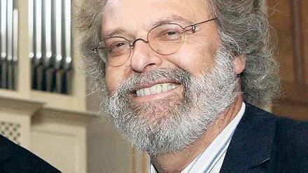 Vor Ort. Der Orgelbaumeister Joachim Kreienbrink in der Nikolaikirche.