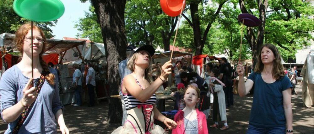 Auch das Weberfest fällt 2014 aus – die Veranstaltung lockte jährlich Zehntausende Gäste nach Babelsberg.