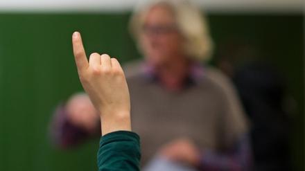 Alle schreien "Hier": Die Kampagne für mehr Lehrer in Brandenburg ist ein voller Erfolg.